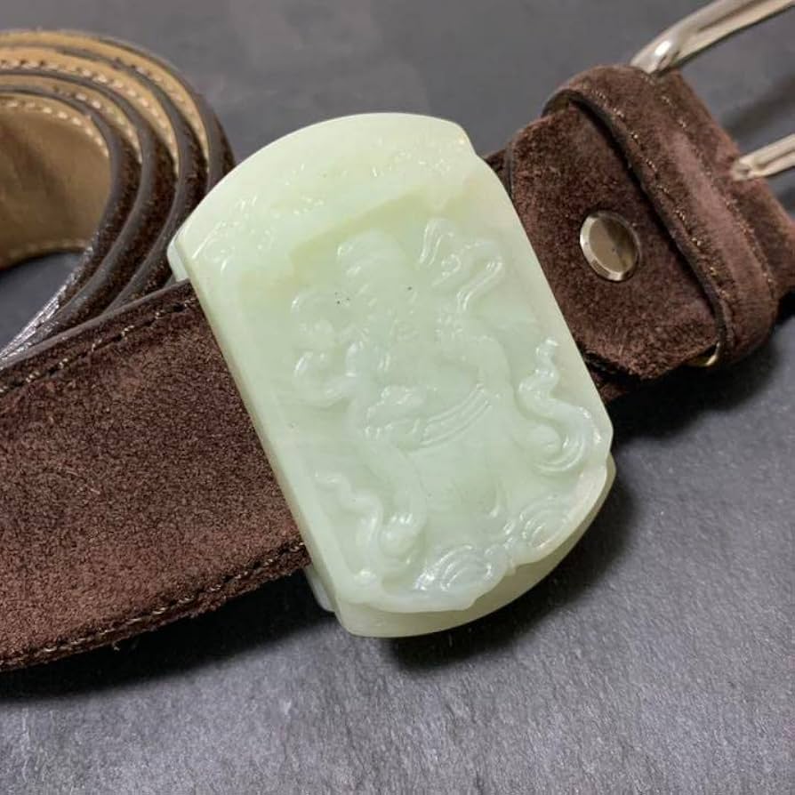 翡翠 天然石 玉石 骨董品 ベルトバックル コレクション Amazon | 玉石 翡翠 天然石 骨董品 ベルトバックル コレクション